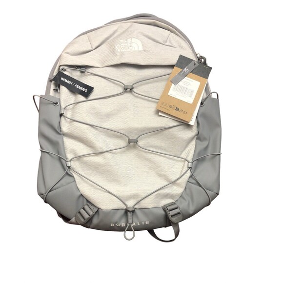 The North Face Handbags - The North Face Borealis Laptop Backpack TNF White Metallic Mélange/Mid Grey New